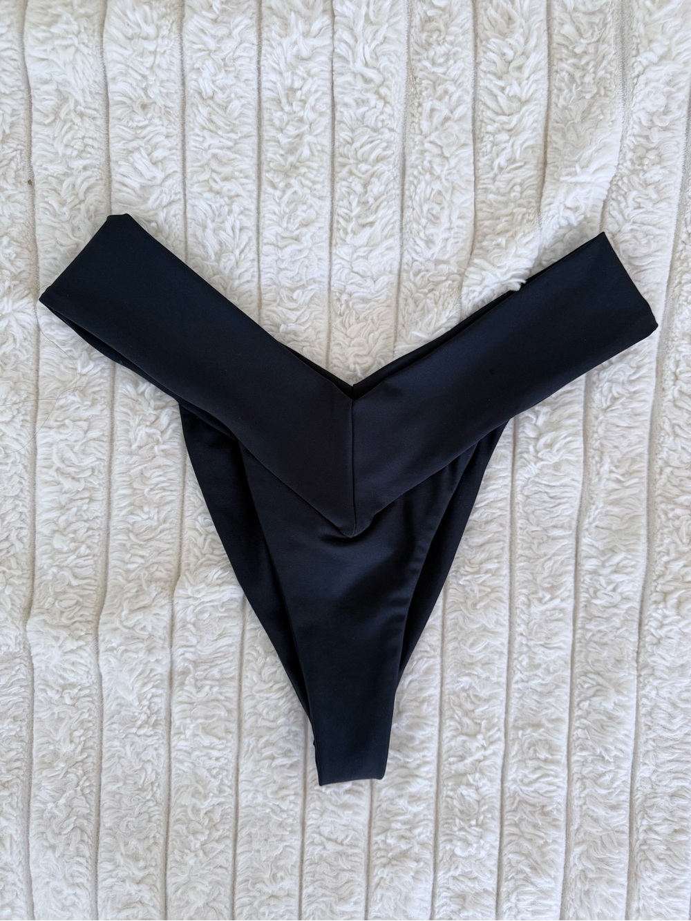 SKATIE Kitty Black Cheeky Bikini Bottoms